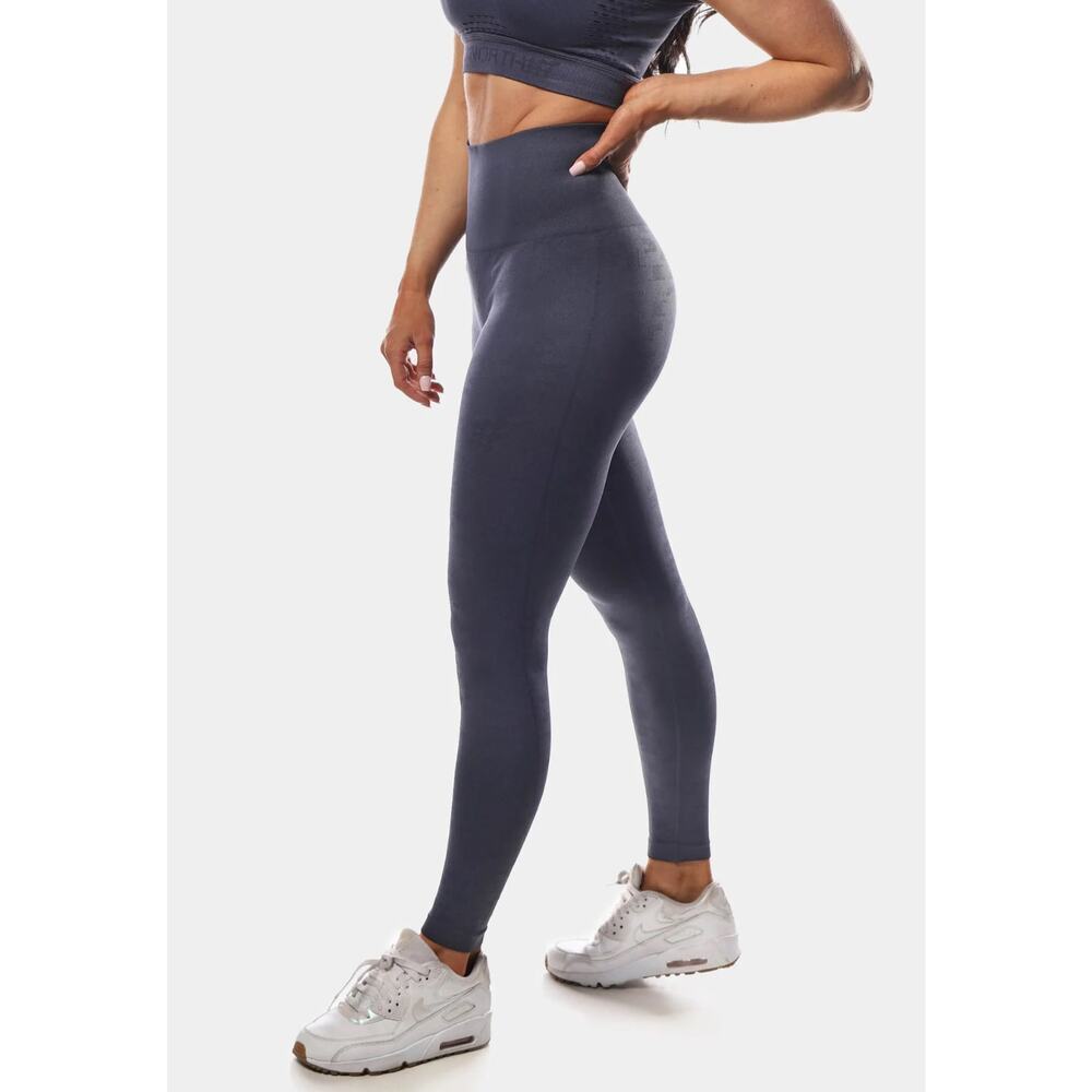 Jed North‎ Women's Blue High Waisted Tetris Seamless Leggings Size XS/S